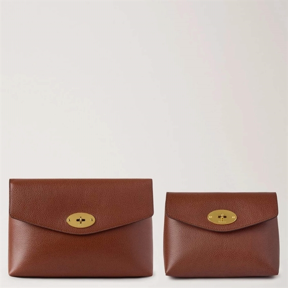 Mulberry Darley Cosmetic Pouch Oak 